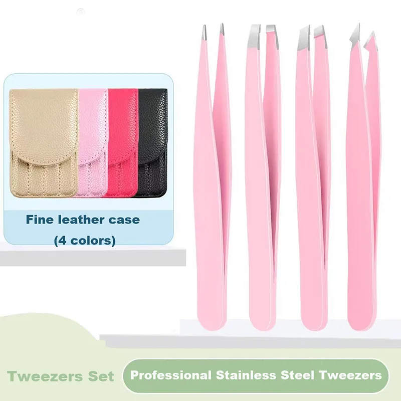 Set tweezers dur di-staen harddwch